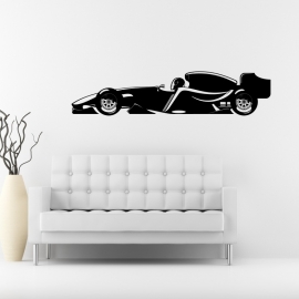 Auto Formule 1 - vinylová samolepka na zeď