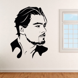 Leonardo DiCaprio - vinylová samolepka na zeď