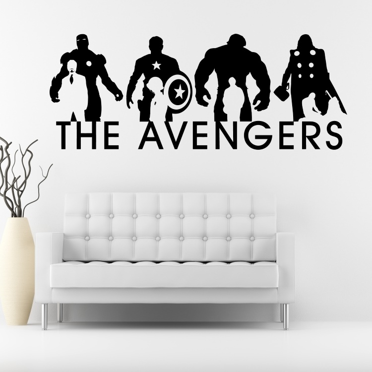 The Avengers - vinylová samolepka na zeď