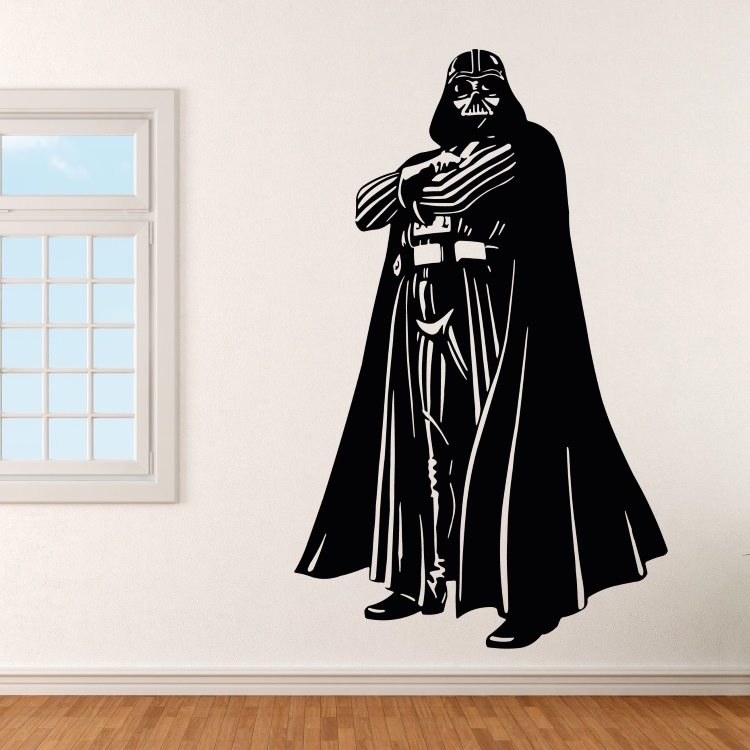 Darth Vader ze StarWars - vinylová samolepka na zeď